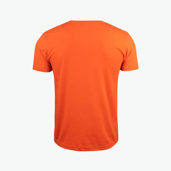 Clique Basic-T V-neck - Dieporanje T-Shirt Clique
