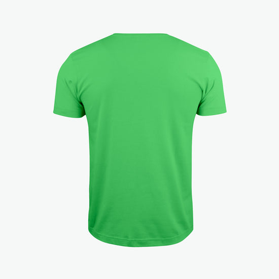 Clique Basic-T V-neck - Appelgroen T-Shirt Clique