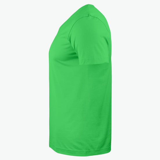 Clique Basic-T V-neck - Appelgroen T-Shirt Clique