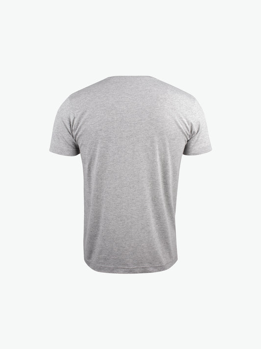 Clique Basic-T V-neck - Grijsmelange T-Shirt Clique