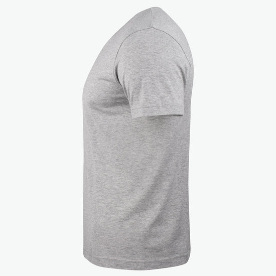 Clique Basic-T V-neck - Grijsmelange T-Shirt Clique
