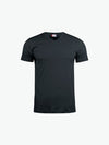 Clique Basic-T V-neck - Zwart T-Shirt Clique XS