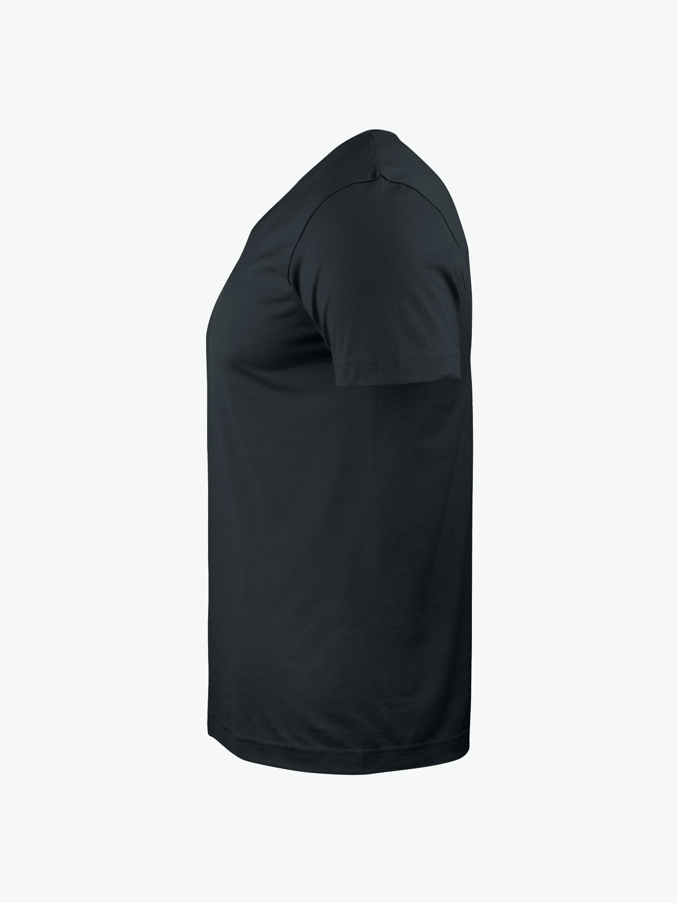 Clique Basic-T V-neck - Zwart T-Shirt Clique