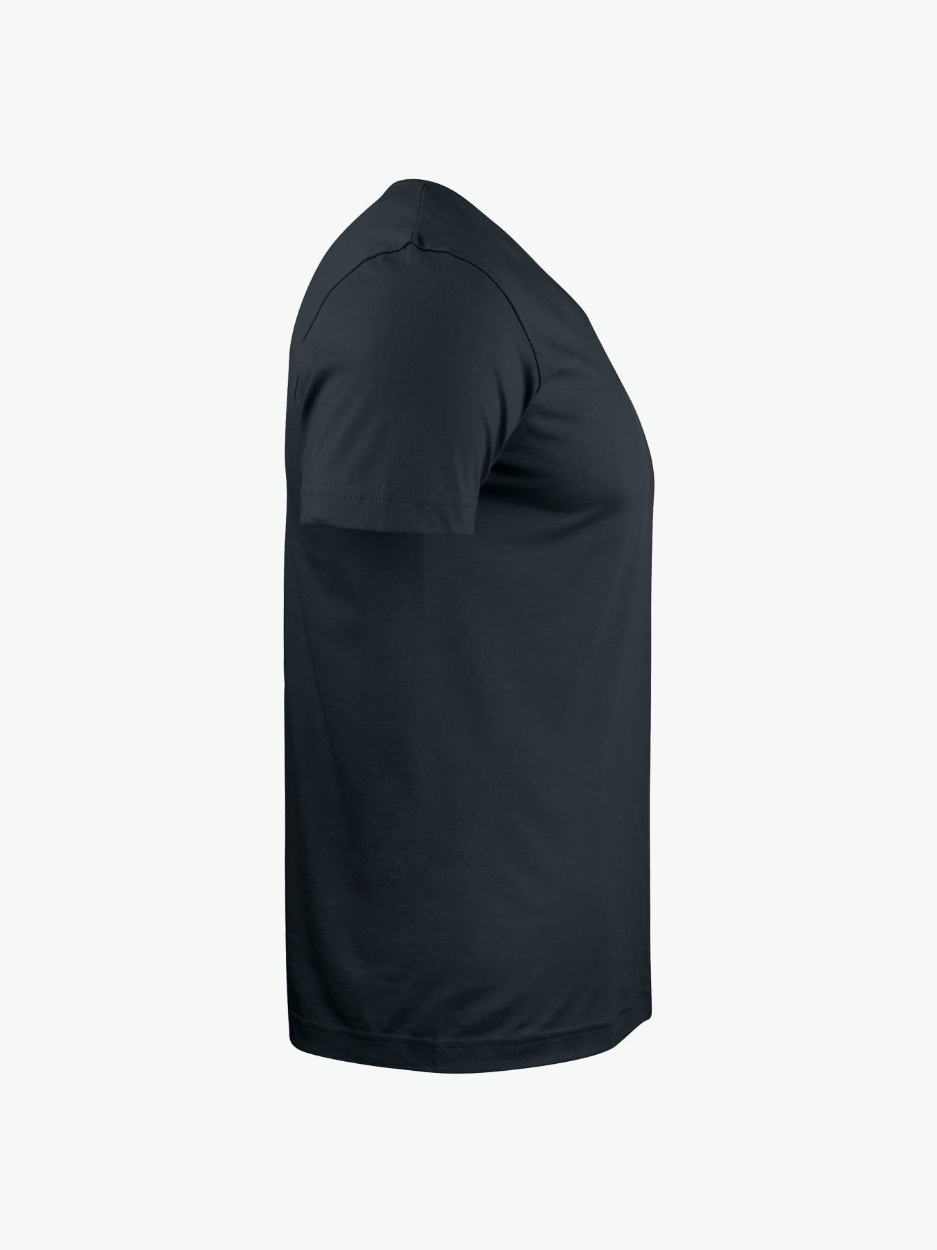 Clique Basic-T V-neck - Zwart T-Shirt Clique