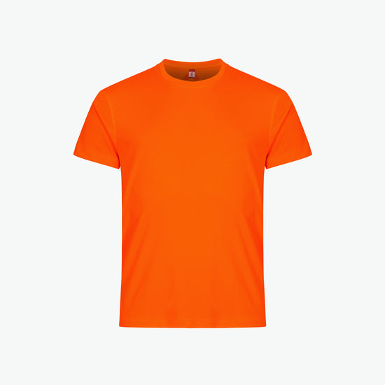 Clique Basic Active-T - Signaaloranje T-Shirt Clique