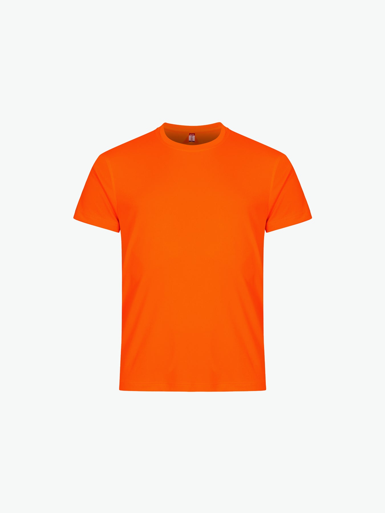 Clique Basic Active-T - Signaaloranje T-Shirt Clique