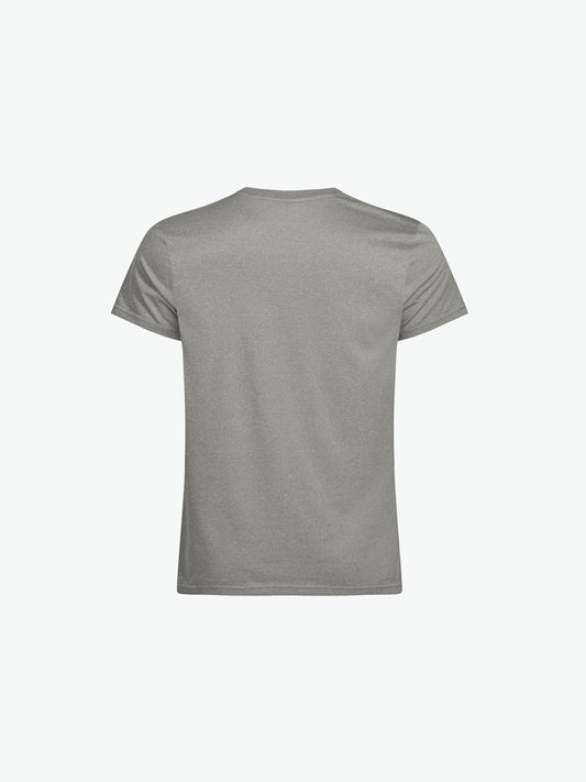 Clique Basic Active-T - Grijsmelange T-Shirt Clique