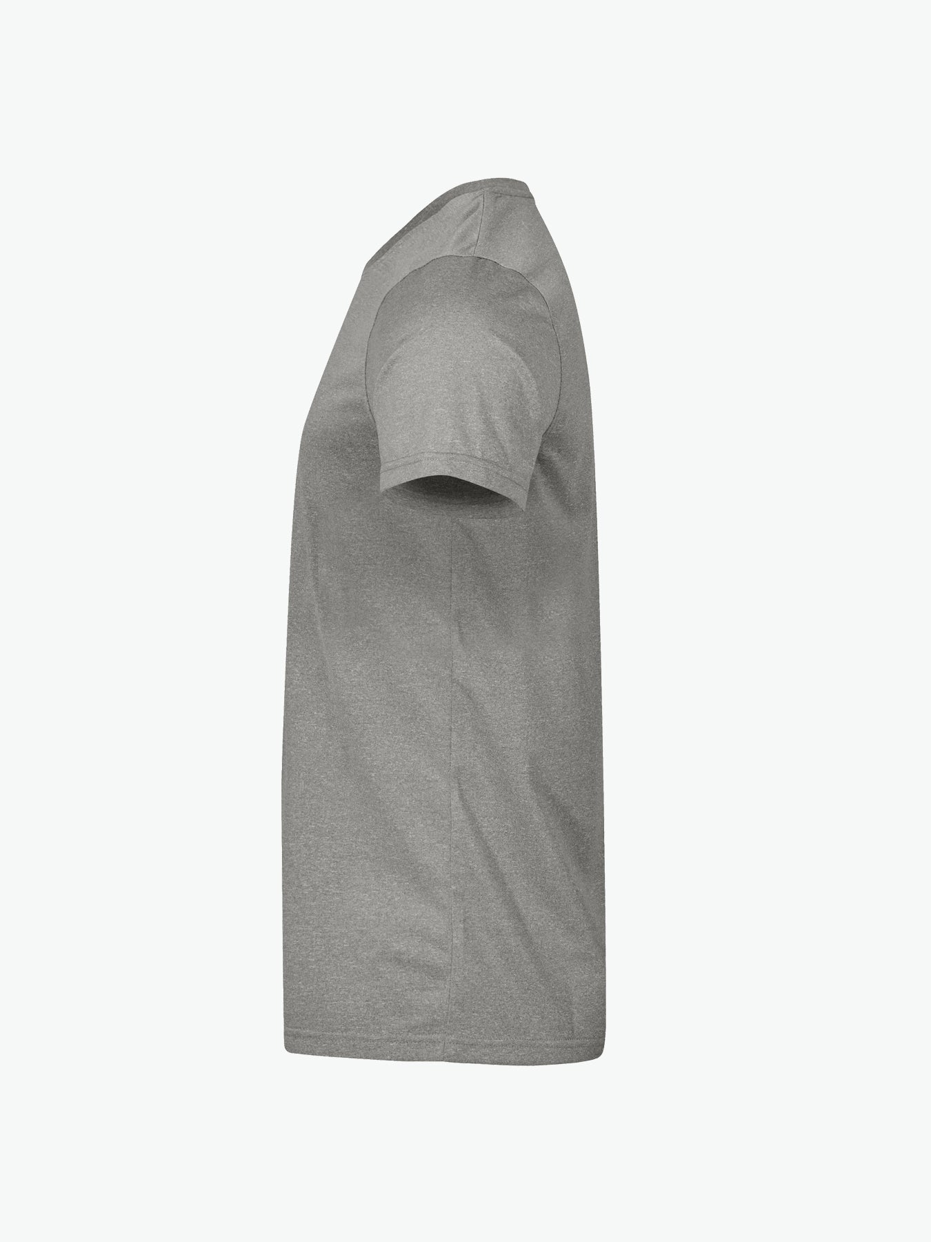 Clique Basic Active-T - Grijsmelange T-Shirt Clique