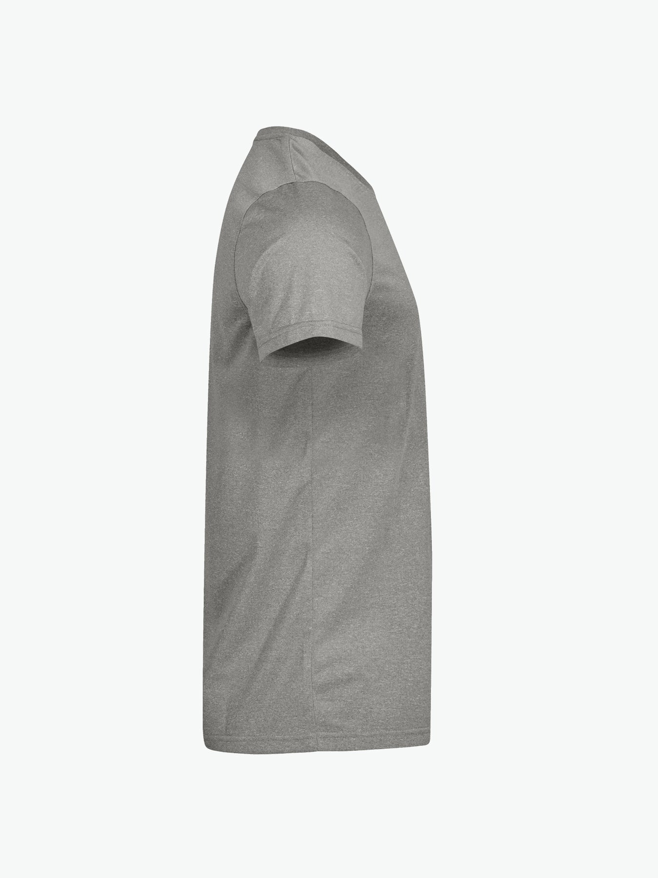 Clique Basic Active-T - Grijsmelange T-Shirt Clique