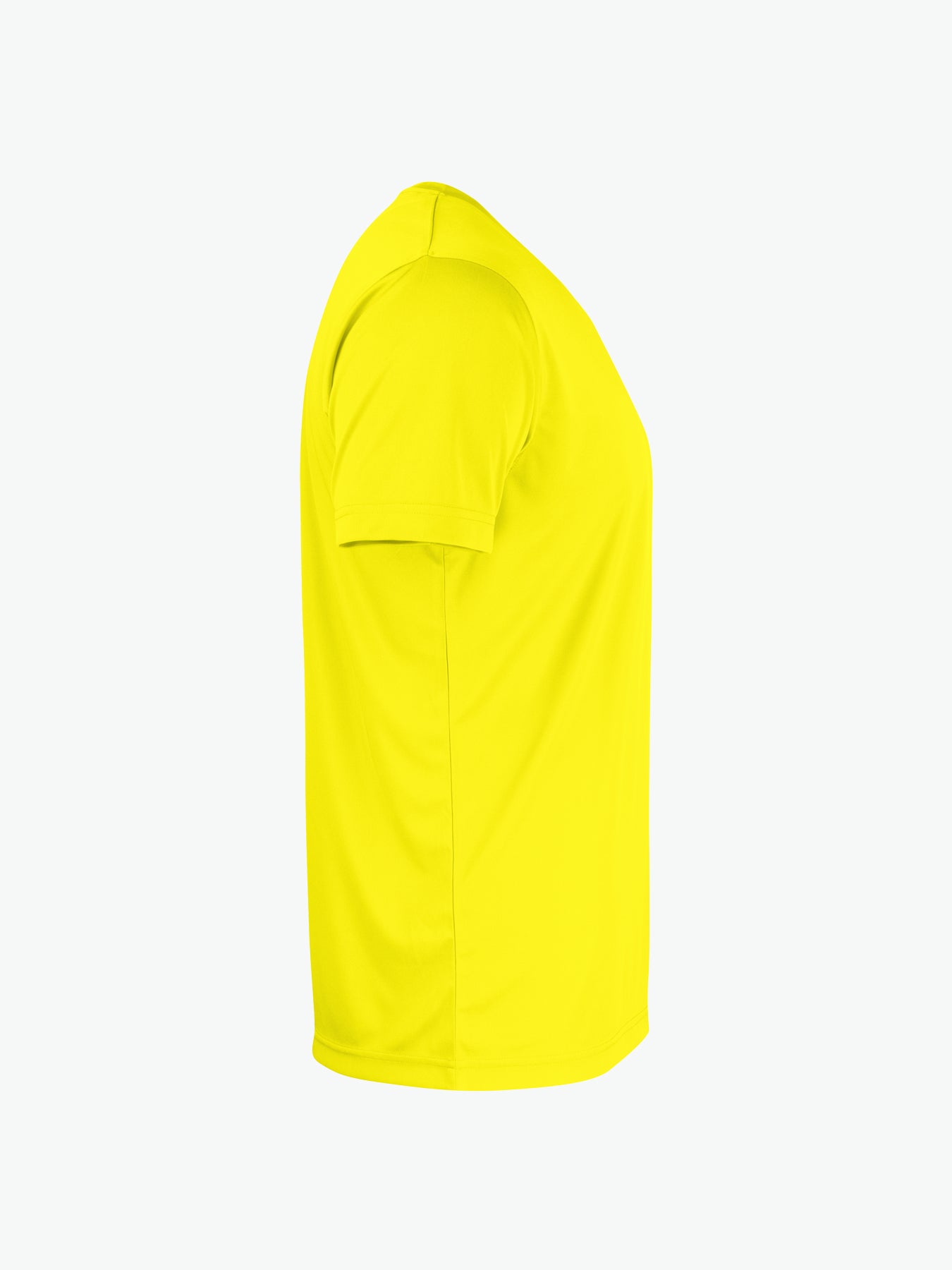 Clique Basic Active-T - Signaalgeel T-Shirt Clique