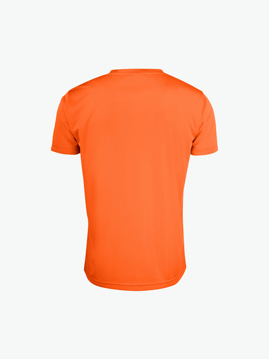 Clique Basic Active-T - Signaaloranje T-Shirt Clique