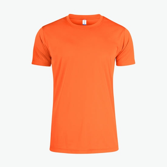 Clique Basic Active-T - Signaaloranje T-Shirt Clique XS