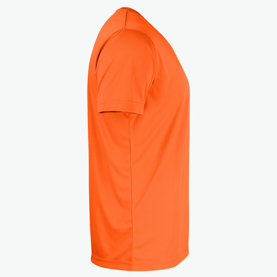 Clique Basic Active-T - Signaaloranje T-Shirt Clique