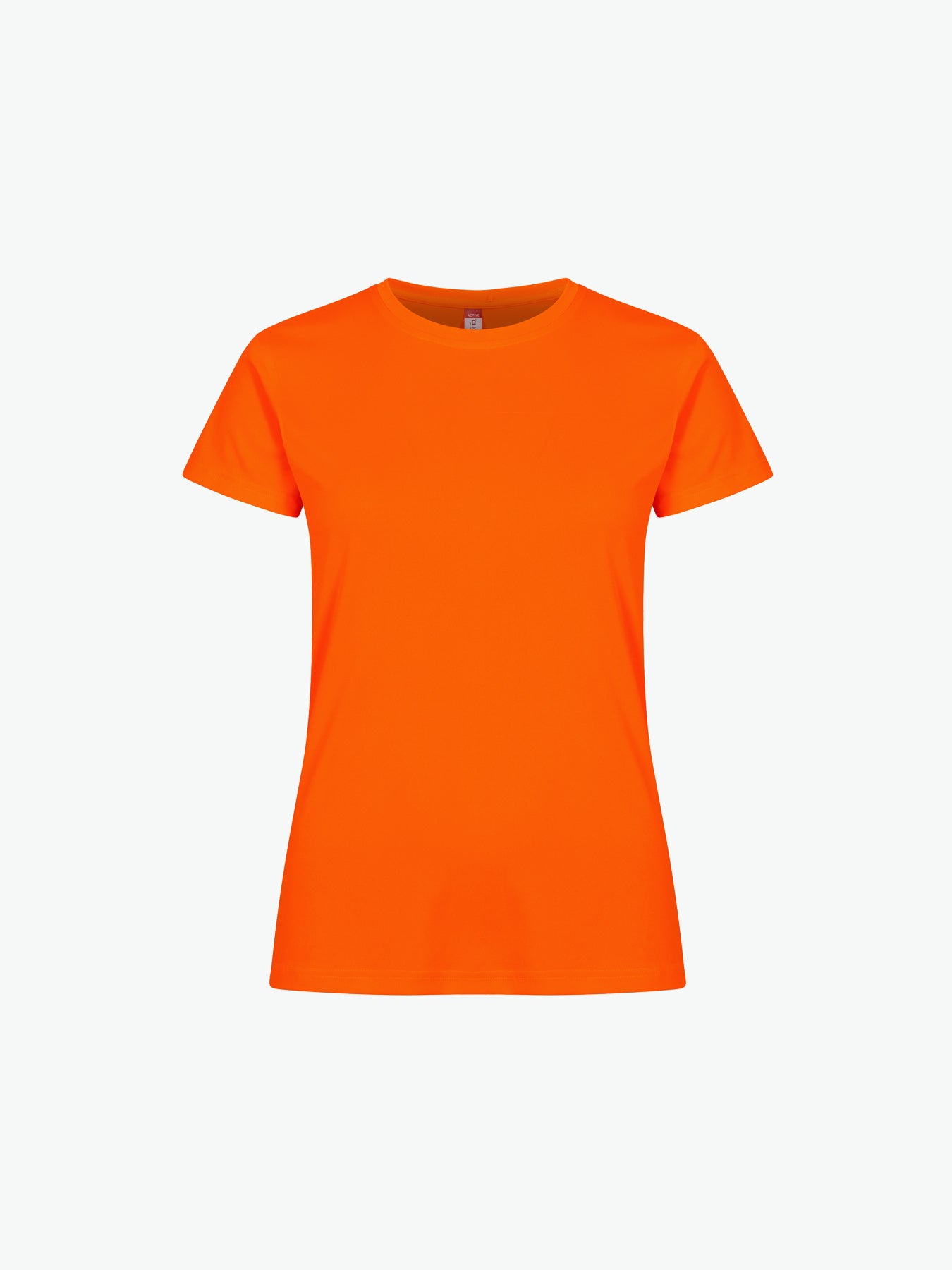 Clique Basic Active-T Women - Signaaloranje T-Shirt Dames Clique XS