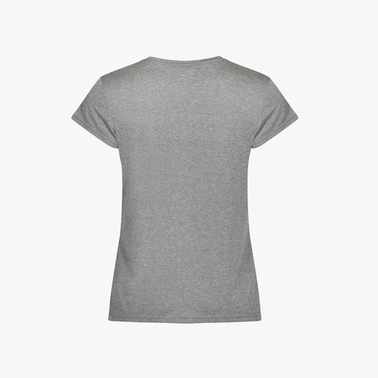 Clique Basic Active-T Women - Grijsmelange T-Shirt Dames Clique