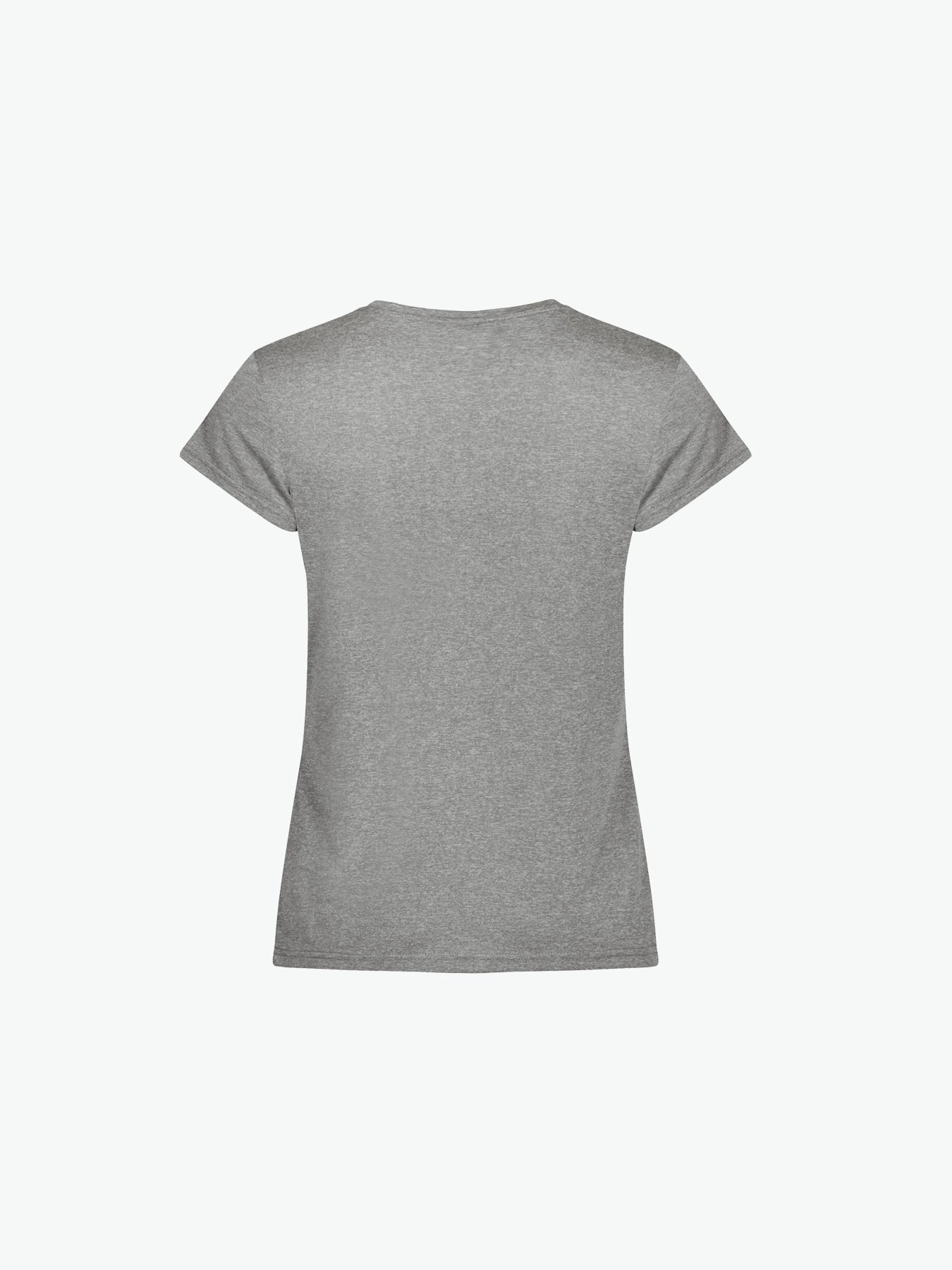 Clique Basic Active-T Women - Grijsmelange T-Shirt Dames Clique