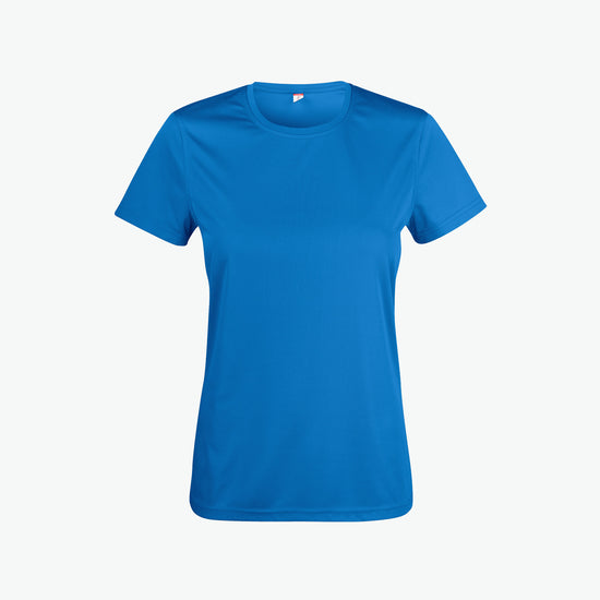 Clique Basic Active-T Women - Kobalt T-Shirt Dames Clique XS