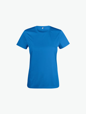 Clique Basic Active-T Women - Kobalt T-Shirt Dames Clique XS