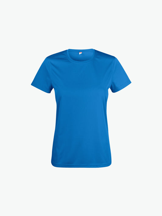 Clique Basic Active-T Women - Kobalt T-Shirt Dames Clique XS