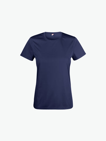 Clique Basic Active-T Women - Dark Navy T-Shirt Dames Clique XS