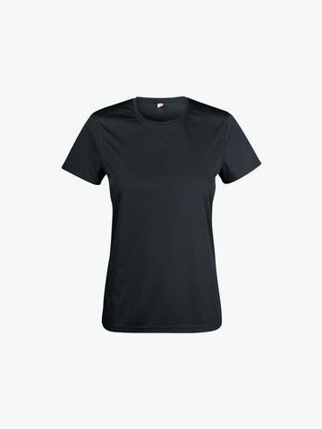 Clique Basic Active-T Women - Zwart T-Shirt Dames Clique XS