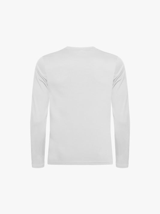 Clique Basic Active-T LS - Wit T-Shirt Clique