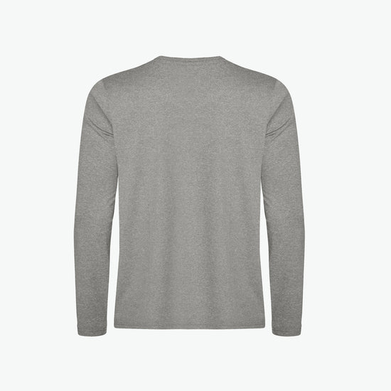 Clique Basic Active-T LS - Grijsmelange T-Shirt Clique