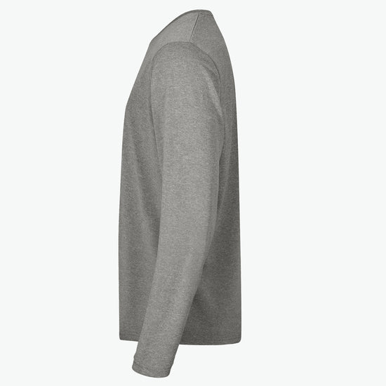 Clique Basic Active-T LS - Grijsmelange T-Shirt Clique