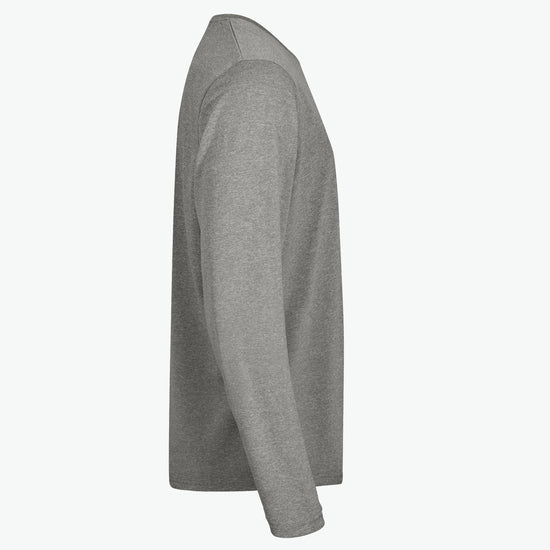 Clique Basic Active-T LS - Grijsmelange T-Shirt Clique