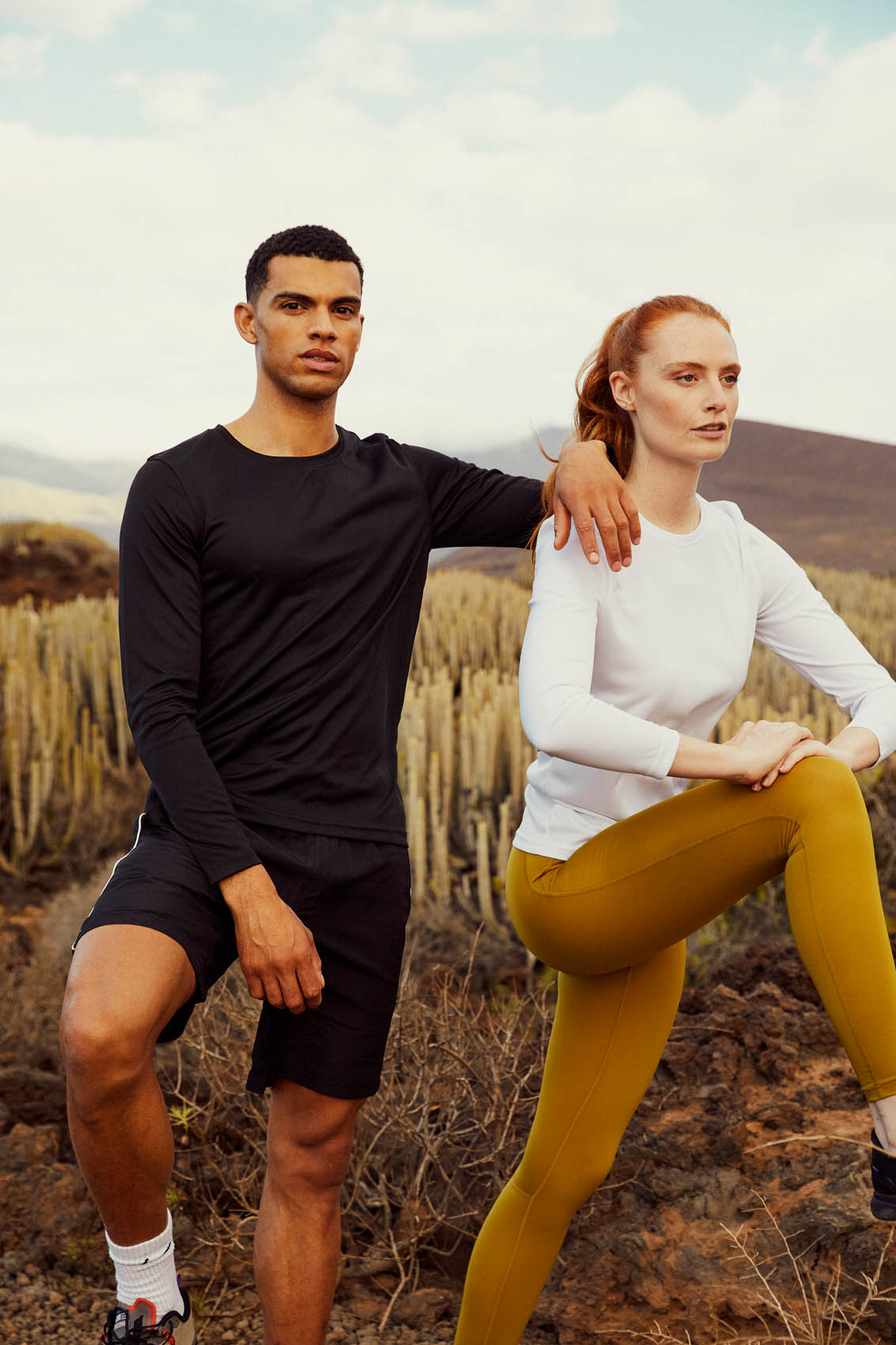 Clique Basic Active-T LS - Grijsmelange T-Shirt Clique