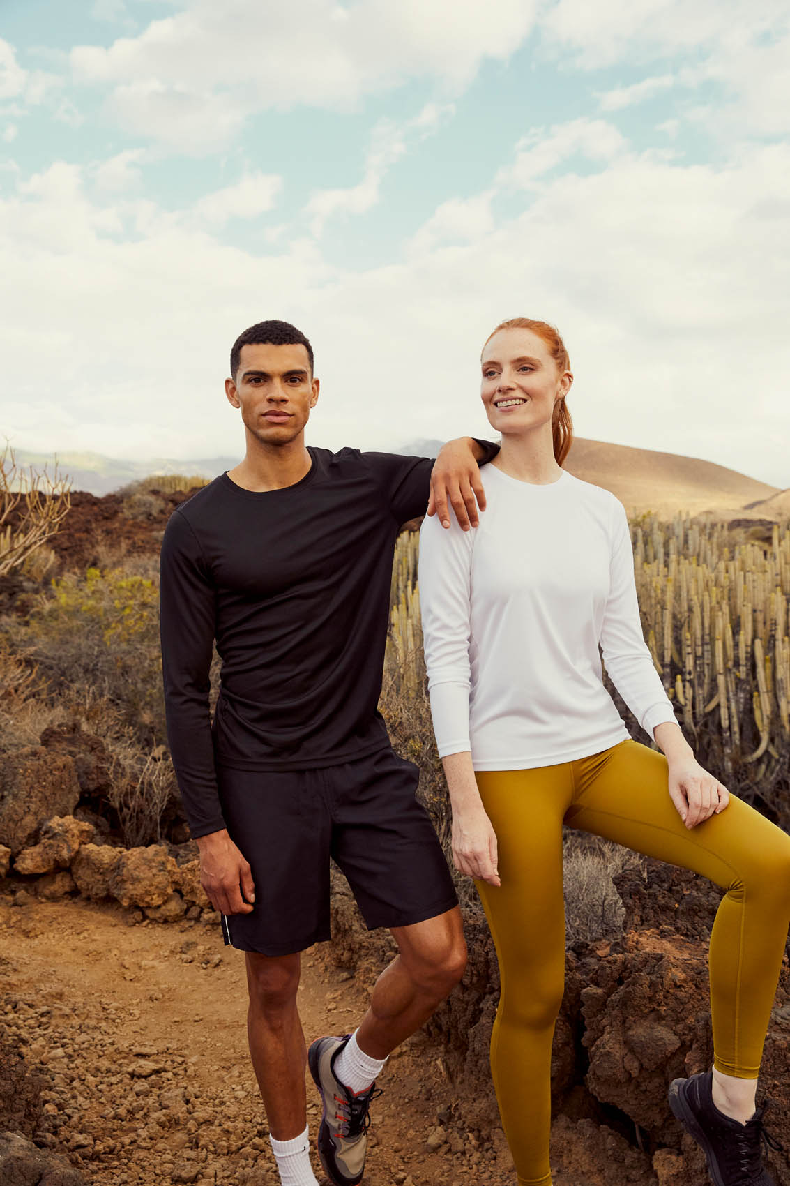 Clique Basic Active-T LS - Grijsmelange T-Shirt Clique