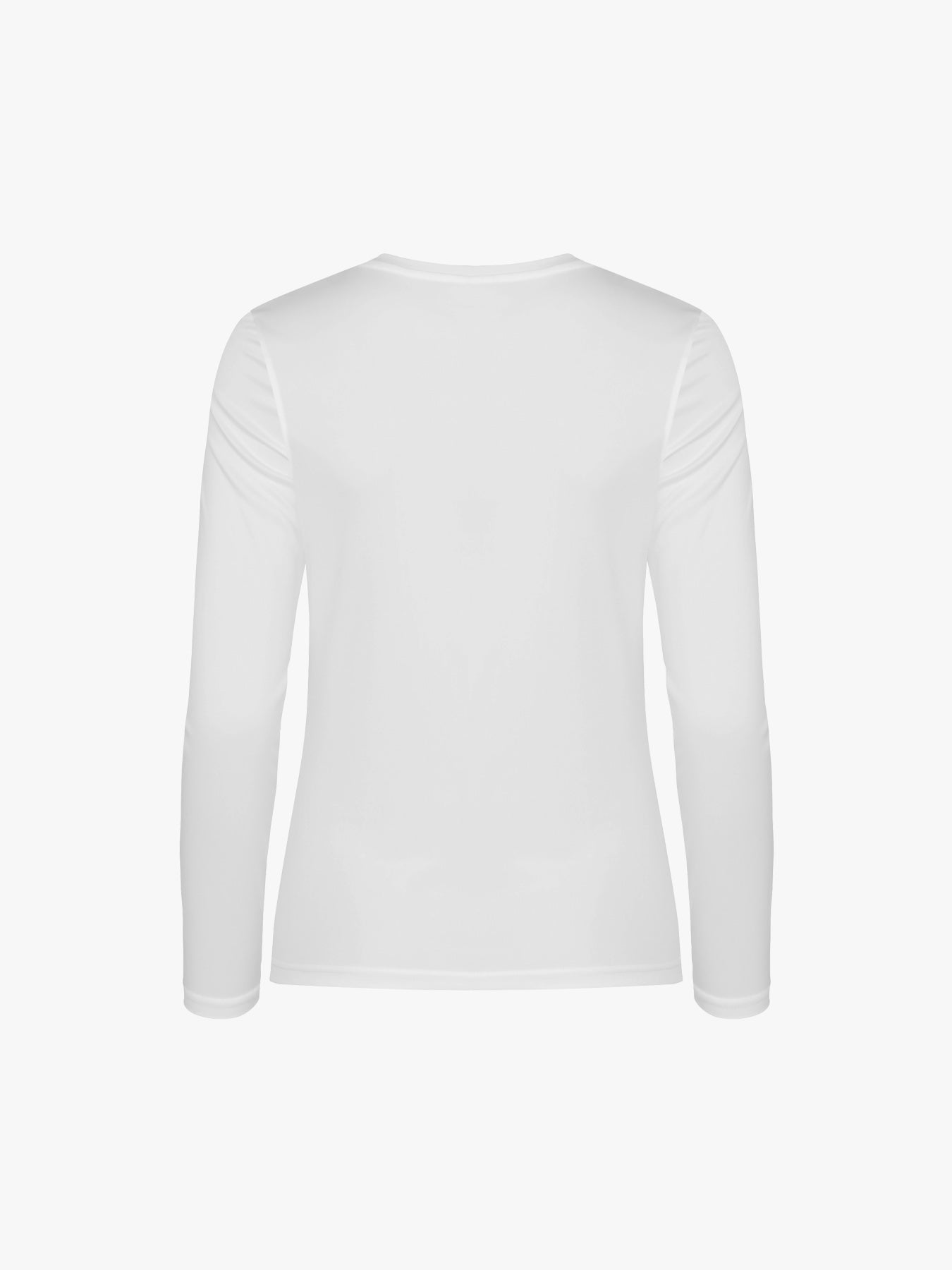 Clique Basic Active-T Women LS - Wit T-Shirt Dames Clique