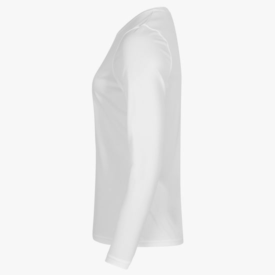 Clique Basic Active-T Women LS - Wit T-Shirt Dames Clique