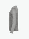Clique Basic Active-T Women LS - Grijsmelange T-Shirt Dames Clique