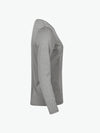 Clique Basic Active-T Women LS - Grijsmelange T-Shirt Dames Clique
