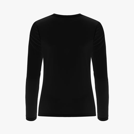 Clique Basic Active-T Women LS - Zwart T-Shirt Dames Clique