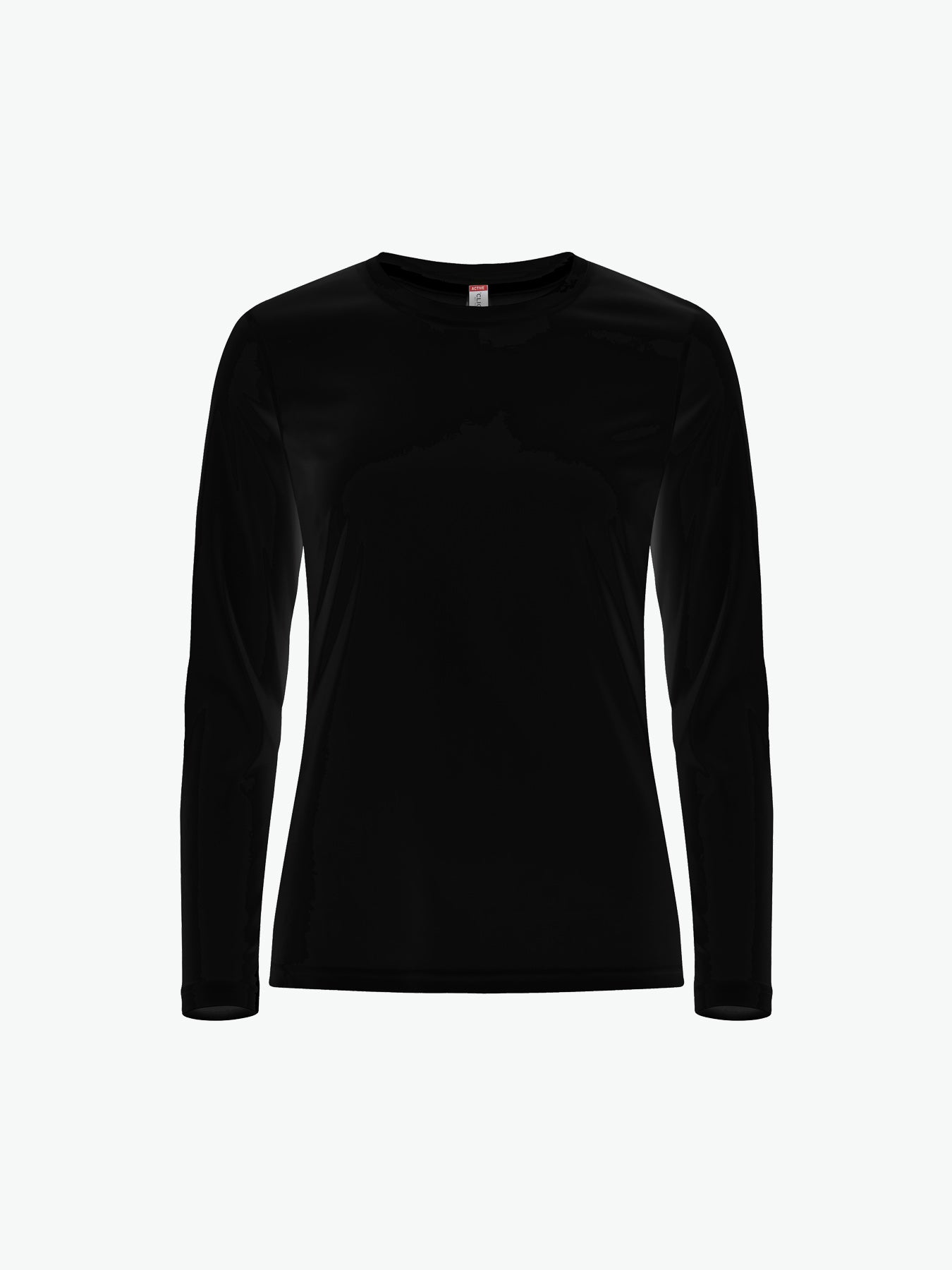 Clique Basic Active-T Women LS - Zwart T-Shirt Dames Clique XS