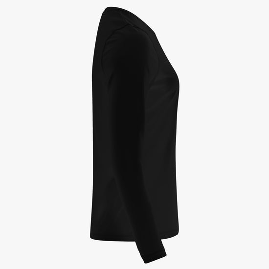 Clique Basic Active-T Women LS - Zwart T-Shirt Dames Clique