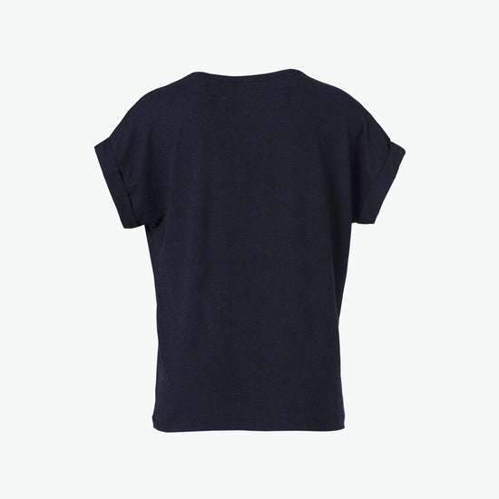 Clique Katy - Dark Navy T-Shirt Dames Clique