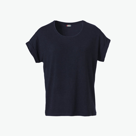 Clique Katy - Dark Navy T-Shirt Dames Clique XS