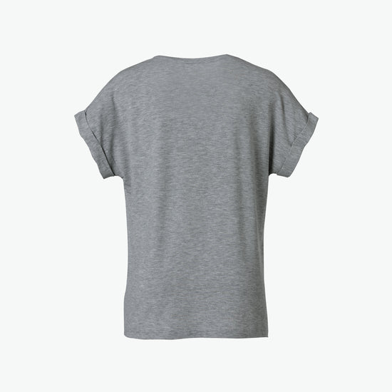 Clique Katy - Grijsmelange T-Shirt Dames Clique