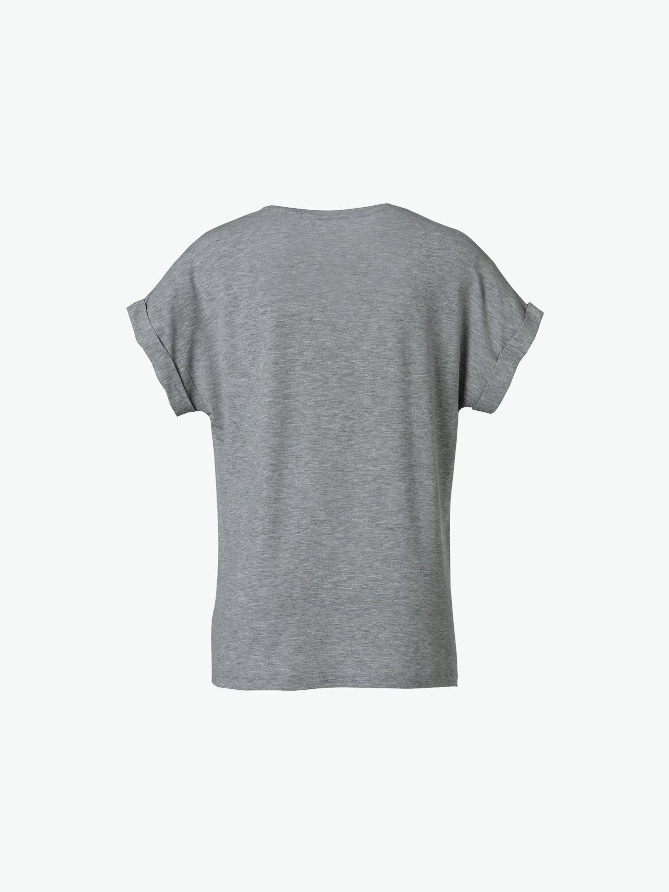 Clique Katy - Grijsmelange T-Shirt Dames Clique