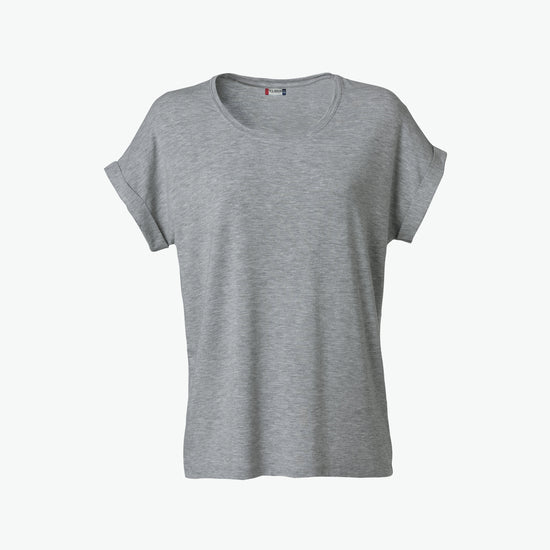 Clique Katy - Grijsmelange T-Shirt Dames Clique XS