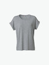 Clique Katy - Grijsmelange T-Shirt Dames Clique XS