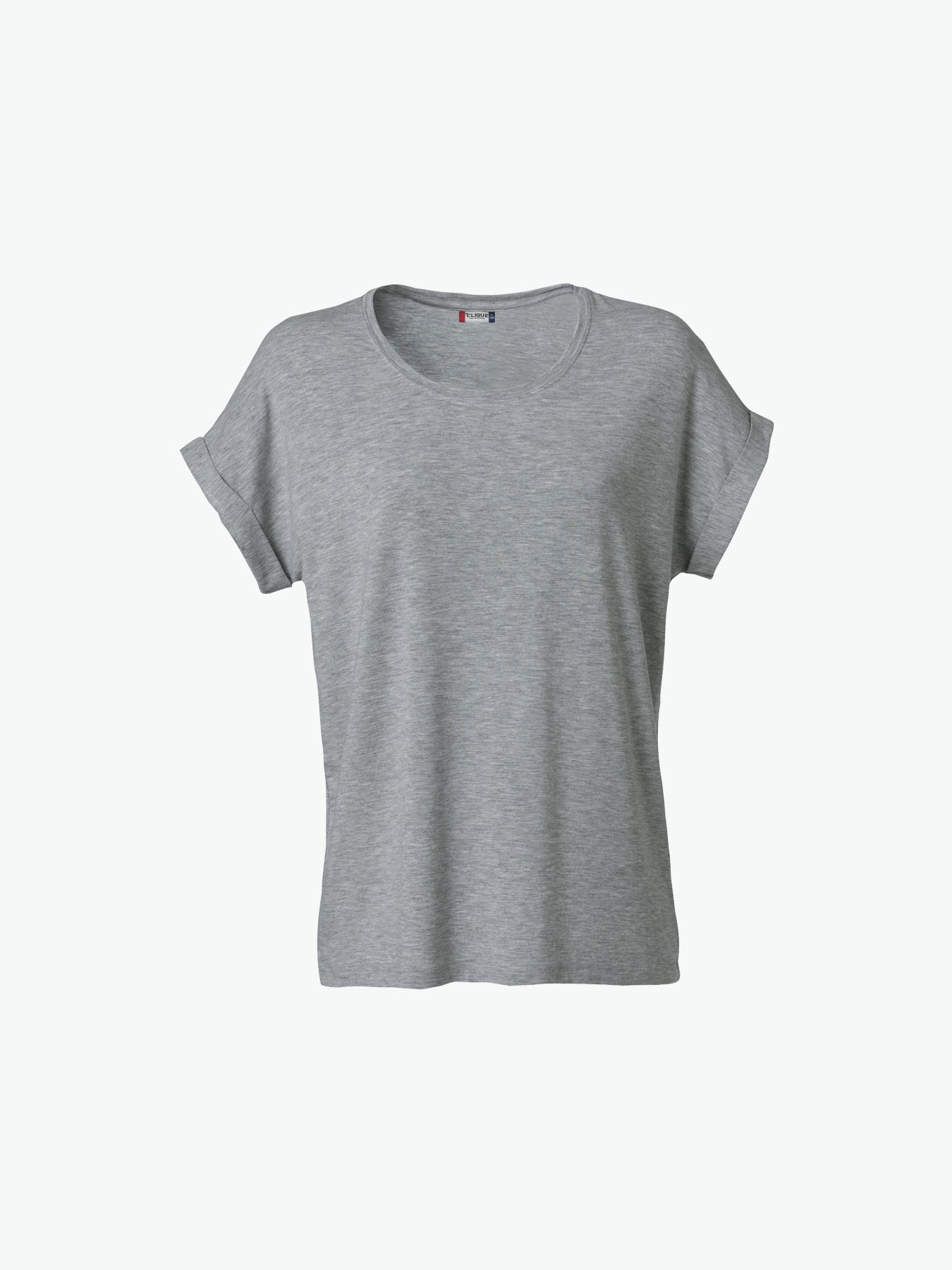 Clique Katy - Grijsmelange T-Shirt Dames Clique XS