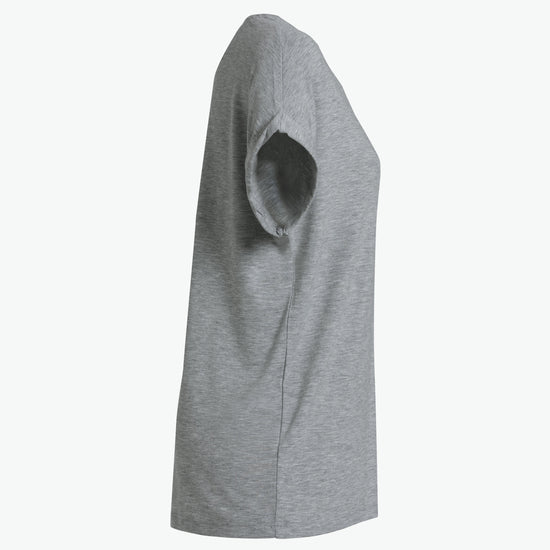 Clique Katy - Grijsmelange T-Shirt Dames Clique