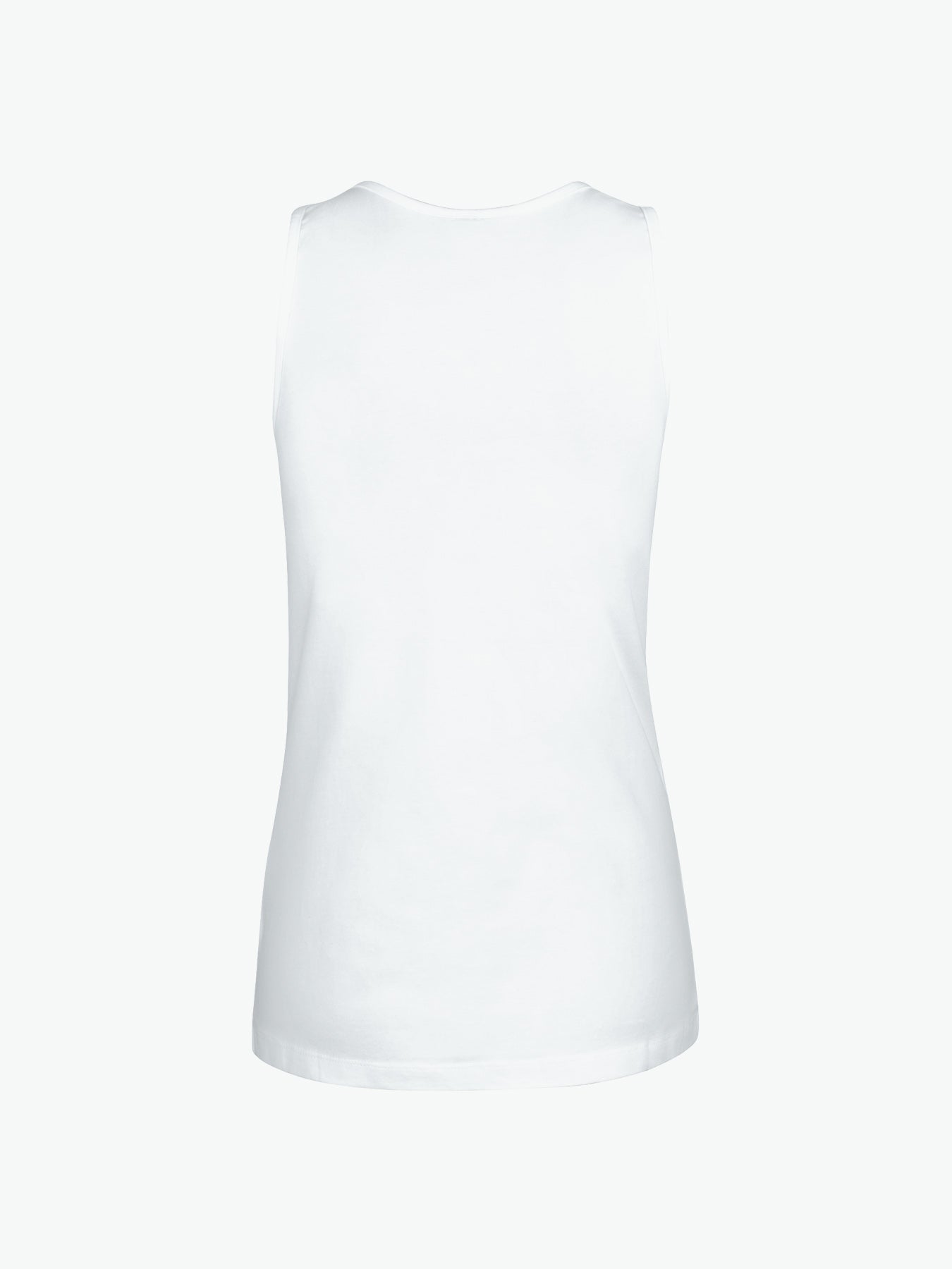 Clique Carolina Tanktop - Wit T-Shirt Dames Clique