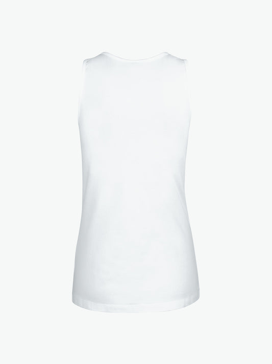 Clique Carolina Tanktop - Wit T-Shirt Dames Clique