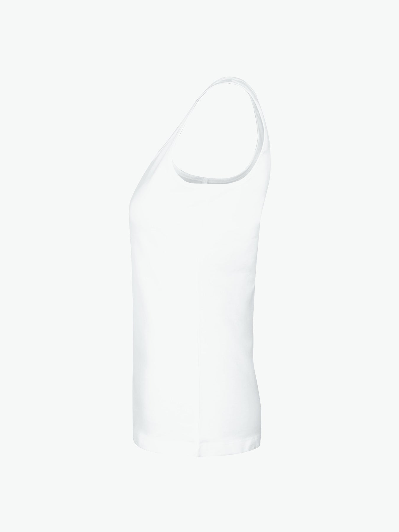 Clique Carolina Tanktop - Wit T-Shirt Dames Clique