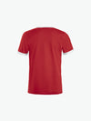 Clique Nome T-shirt - Rood/Wit T-Shirt Clique